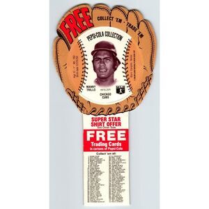Pepsi-Cola Baseball Trading Card 1977 Manny Trillo Chicago Cubs MLB Trade